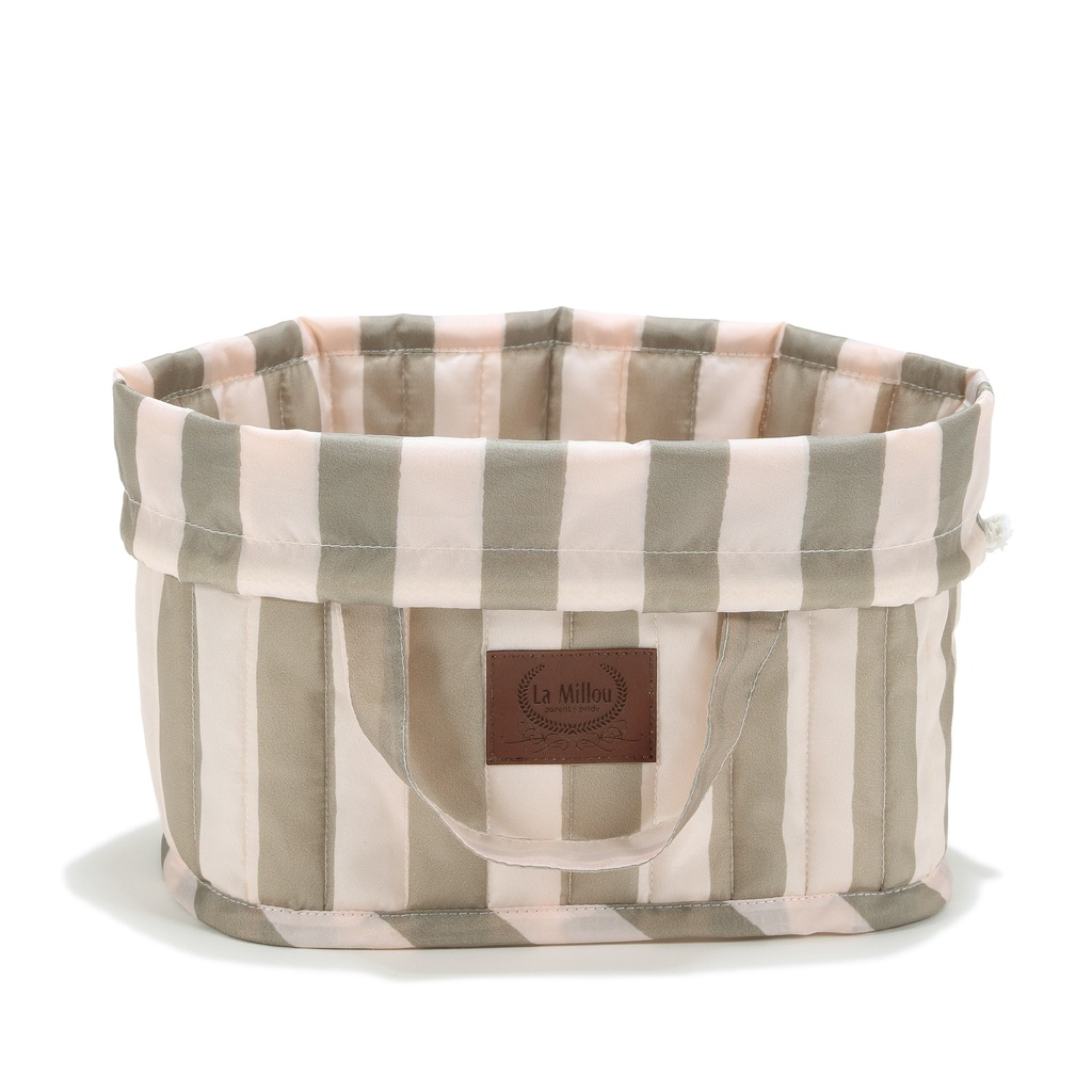 Organizer na pieluchy Ortalion STRIPES BEIGE