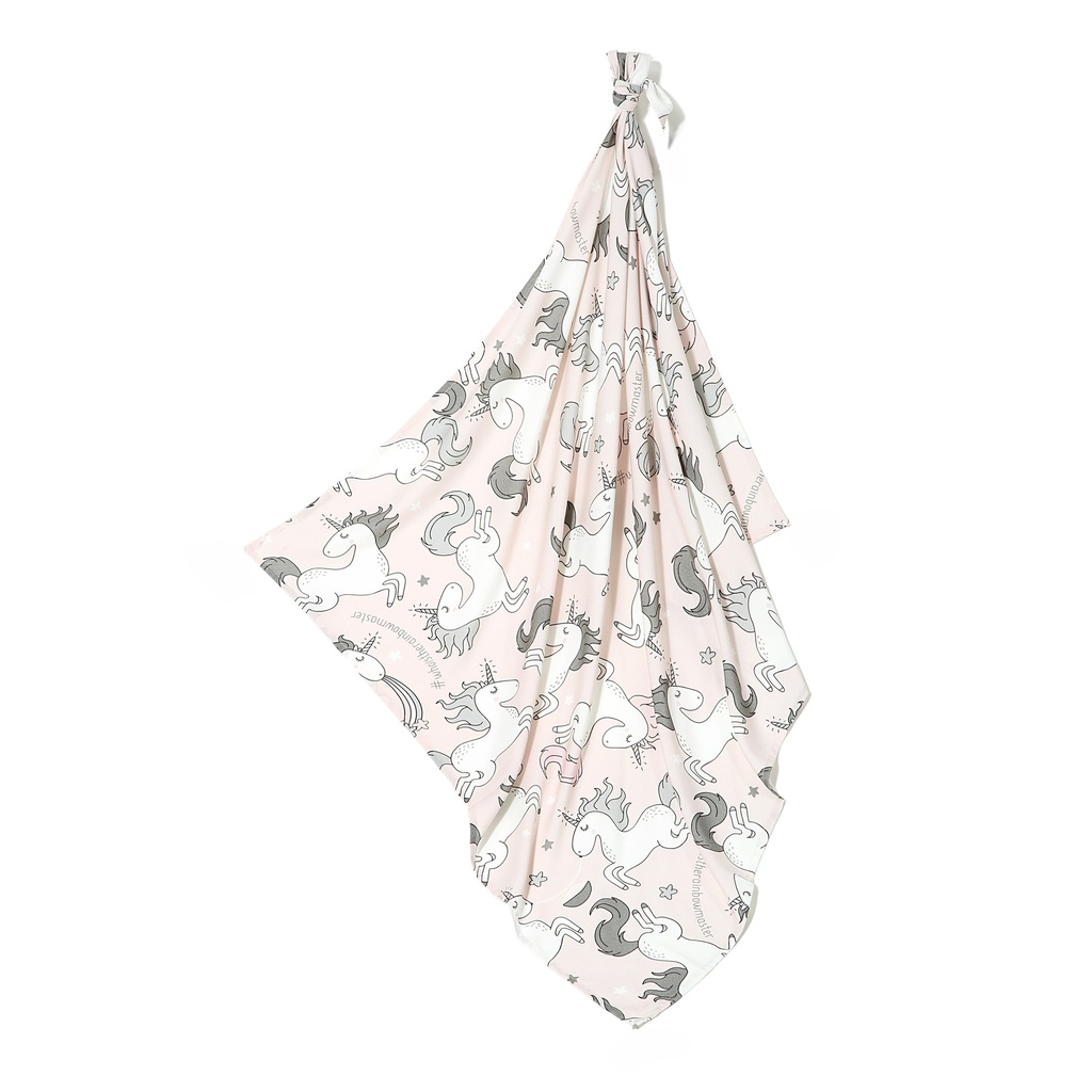 Bamboo Swaddle M UNICORN SUGAR BEBE with defect