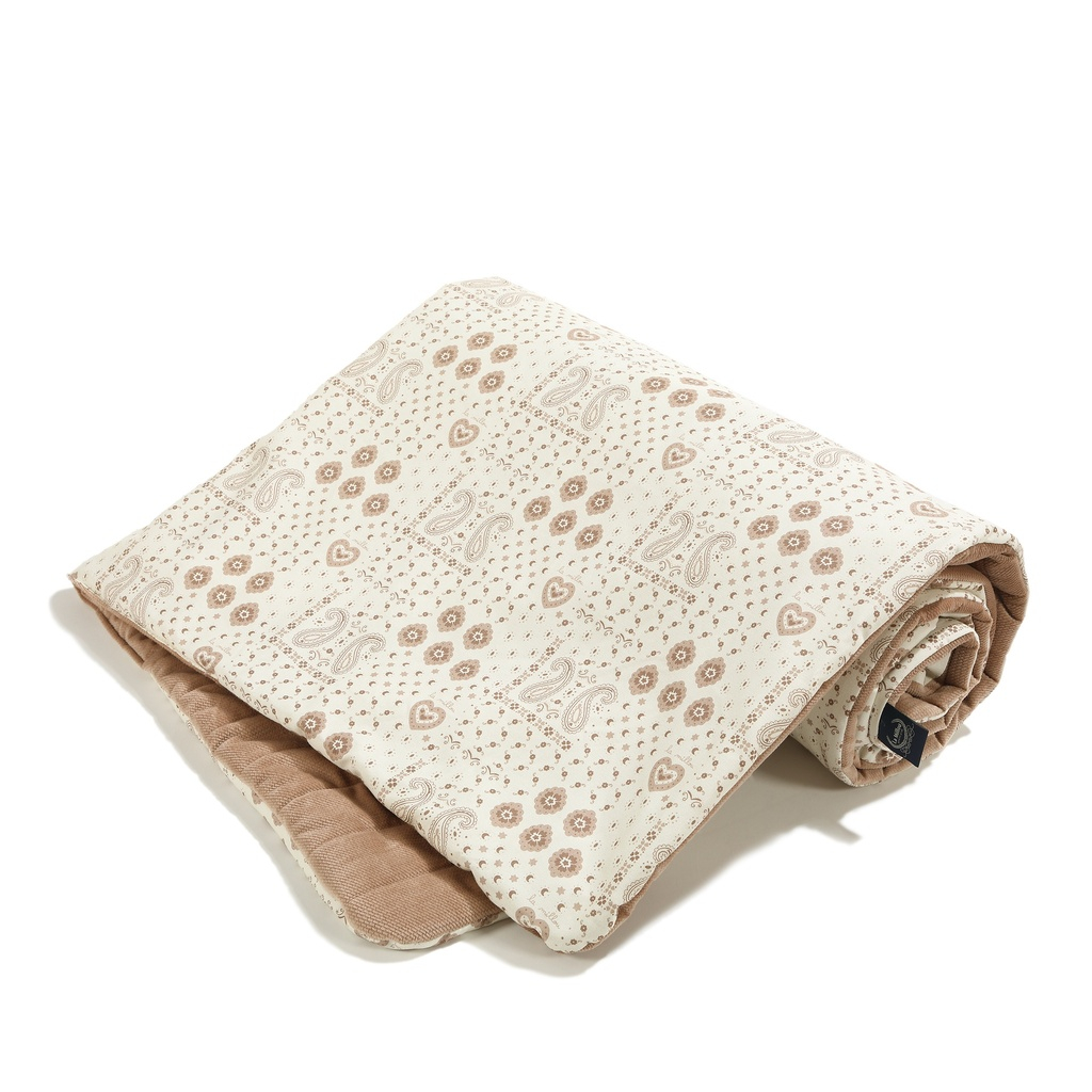 Velvet Warm Blanket BANDANA CREAM