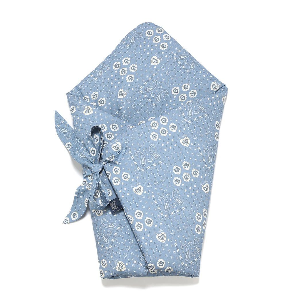 Newborn Envelope BANDANA DENIM