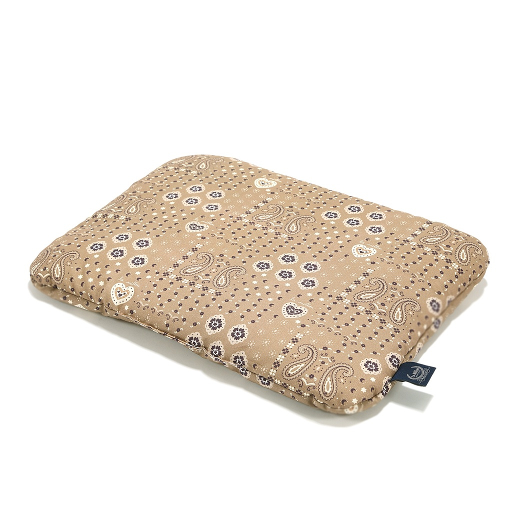 Sleeping Pillow Cotton BANDANA MOCCA