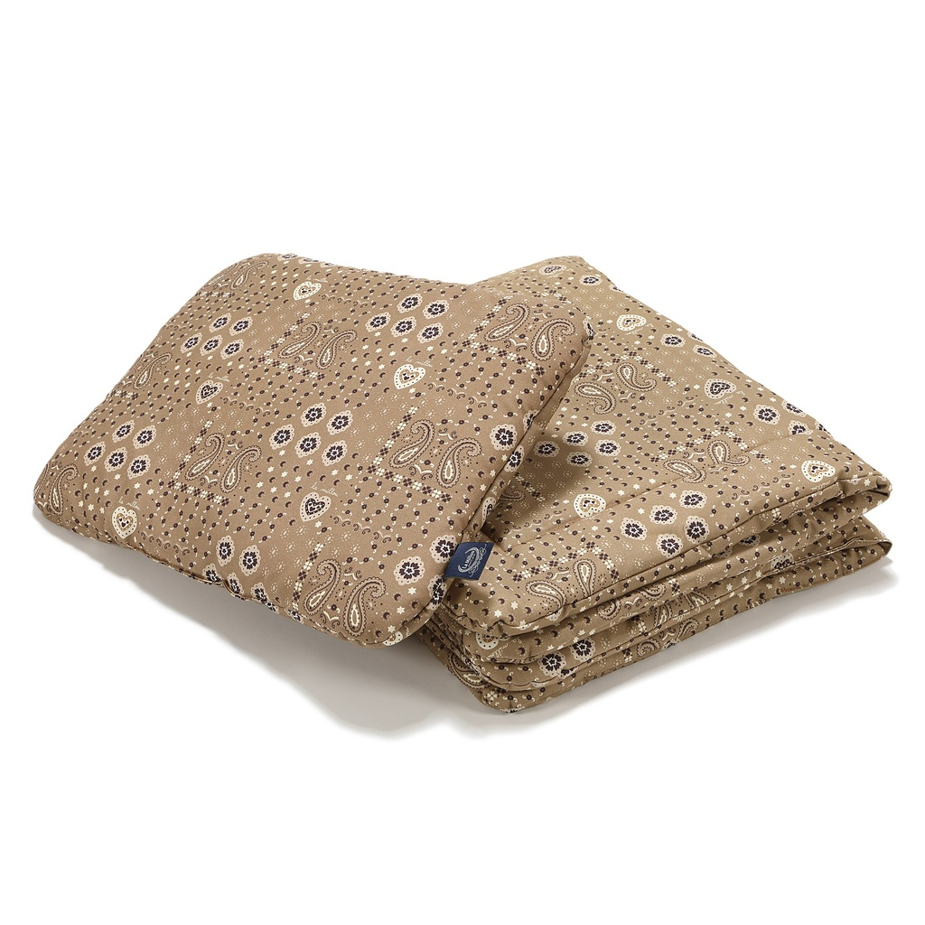 Cotton Bedding Set BANDANA MOCCA