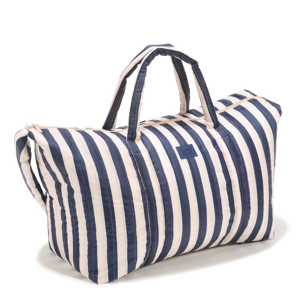 Weekend Bag Nylon STRIPES NAVY