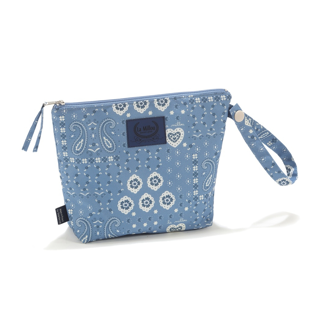 Kosmetyczka wodoodporna BANDANA DENIM