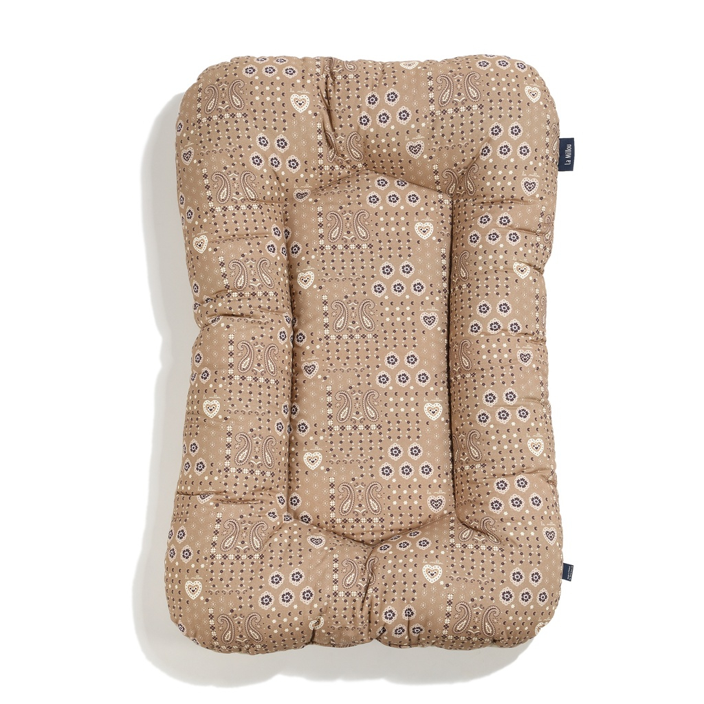 Baby Nest Cotton Velvet BANDANA MOCCA