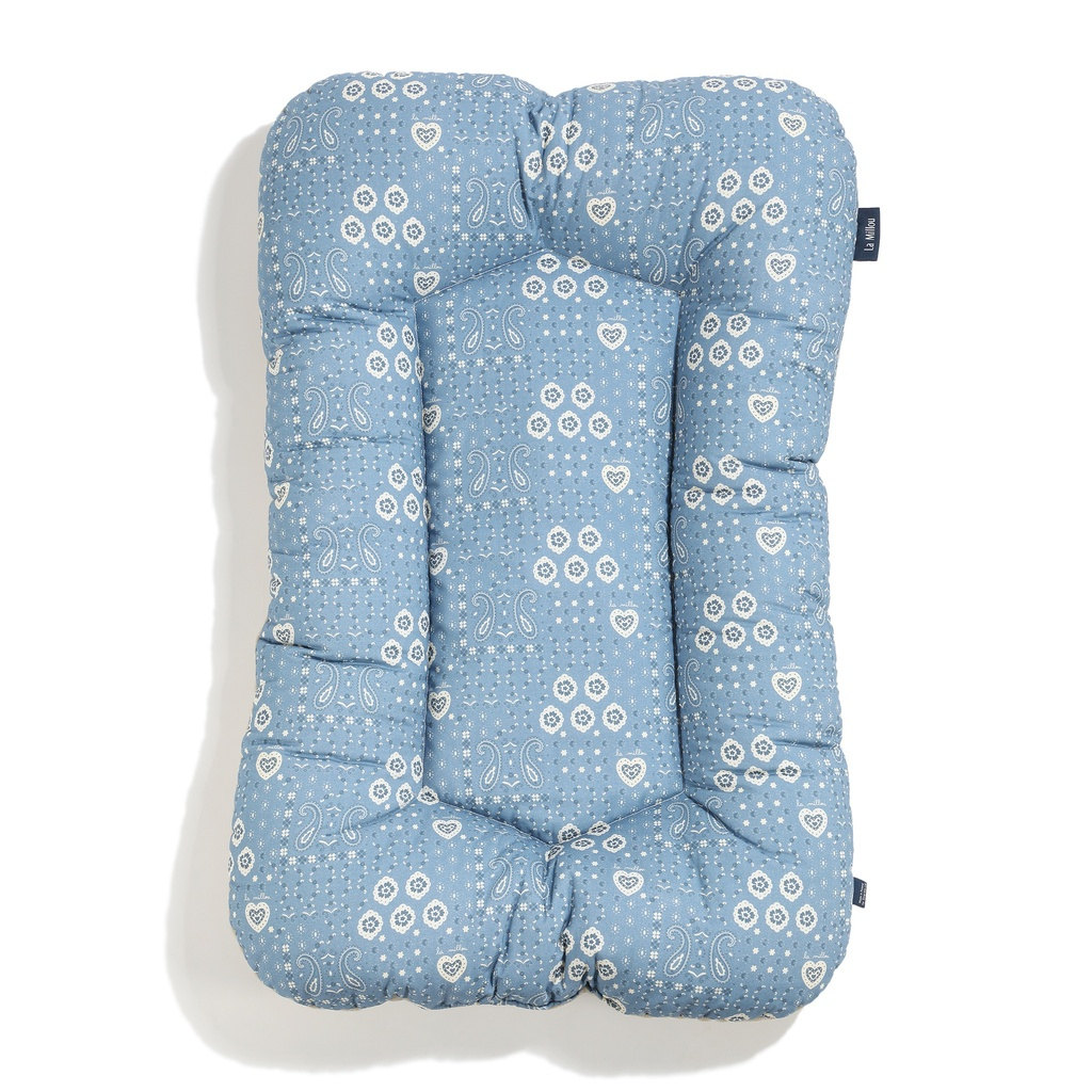 Baby Nest Cotton Velvet BANDANA DENIM