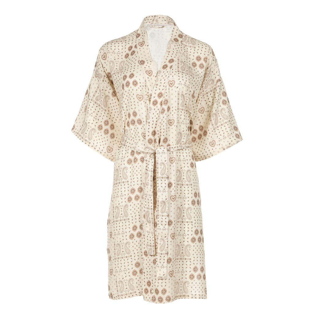 Bamboo Kimono BANDANA CREAM