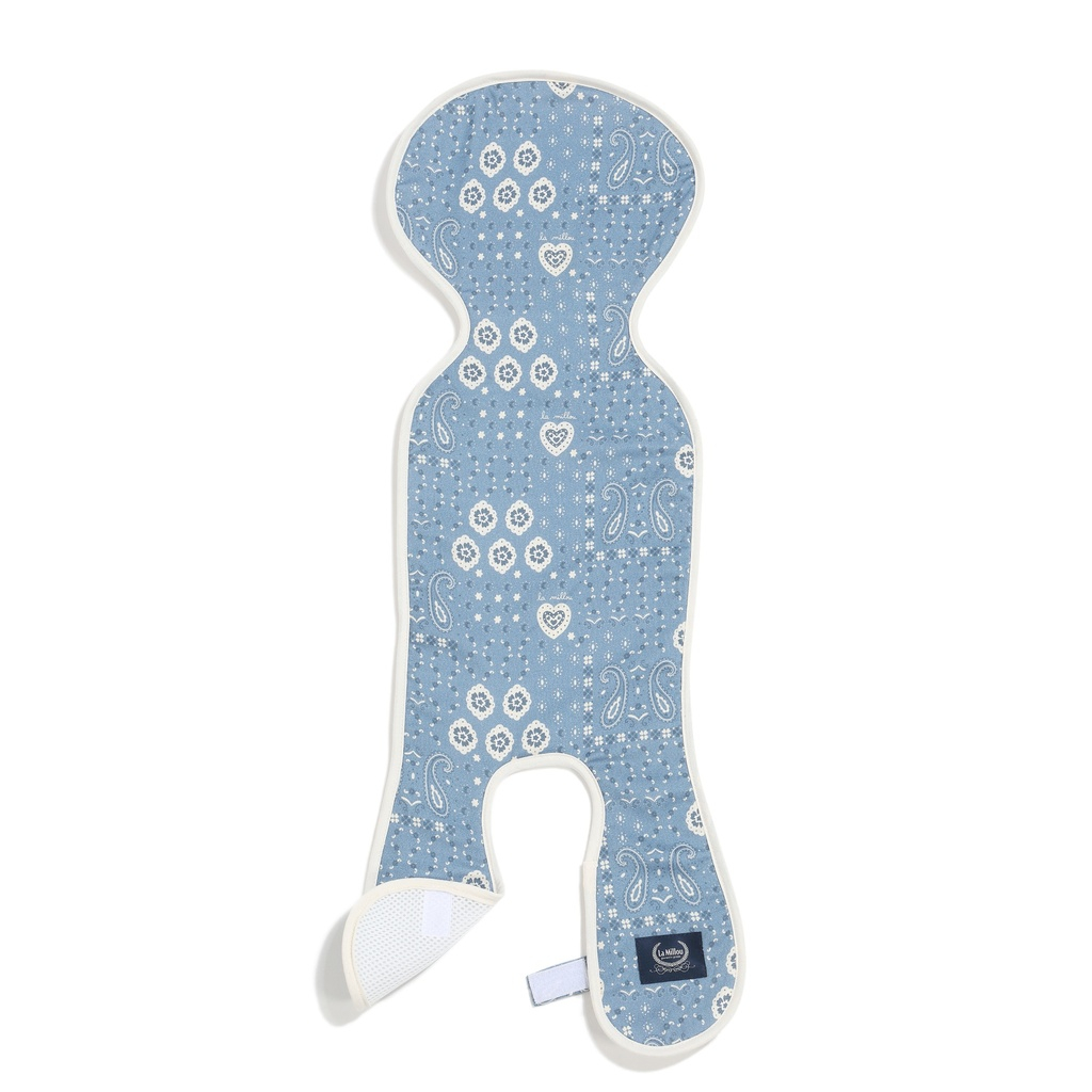 Car seat pad BANDANA DENIM