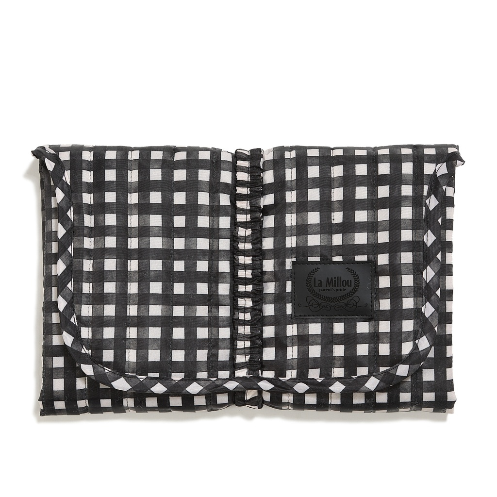 Changing Mat Nylon BLACK VICHY