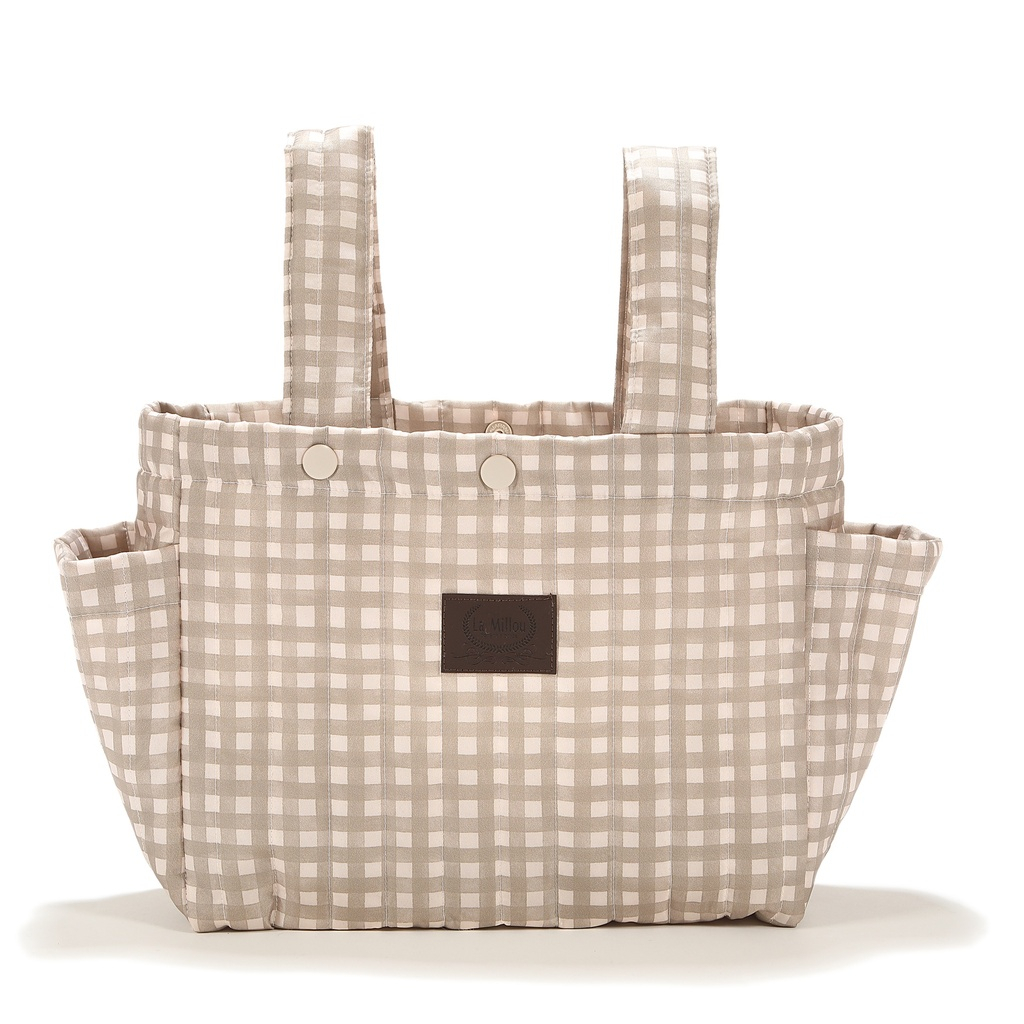 Stroller Organizer Nylon BEIGE VICHY