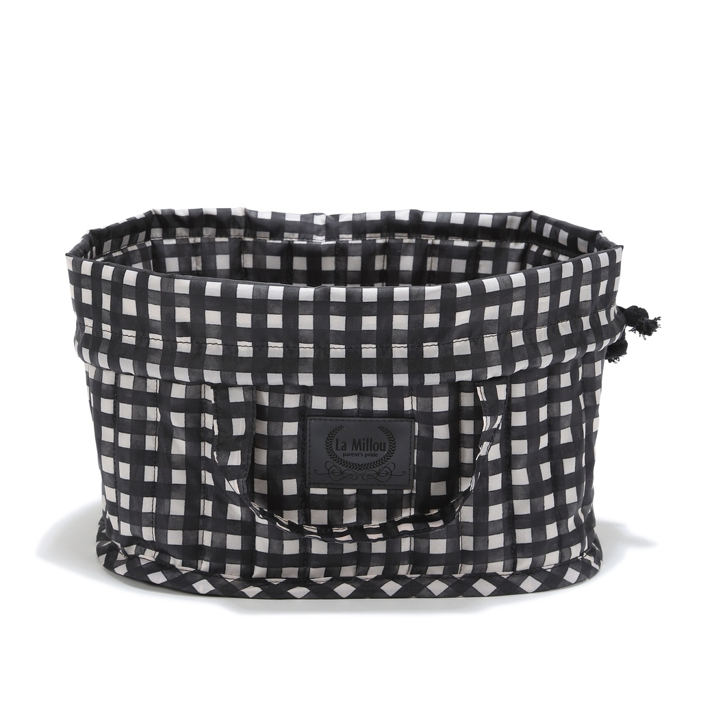 Diaper Organizer Nylon BLACK VICHY