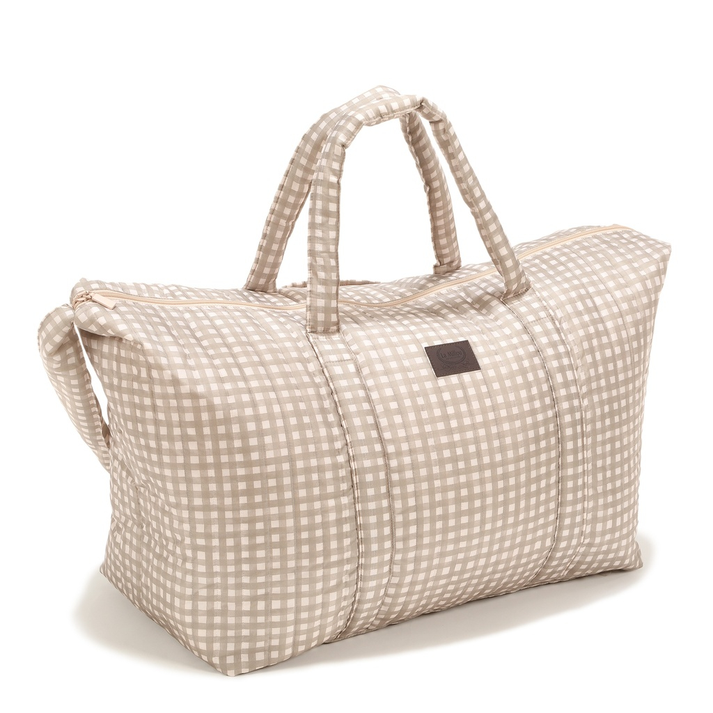 Torba Weekendowa Ortalion BEIGE VICHY