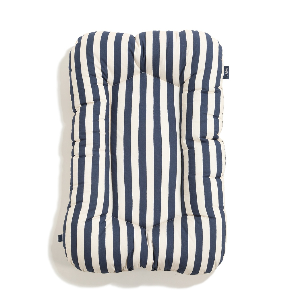 Baby Nest Cotton Velvet STRIPES NAVY