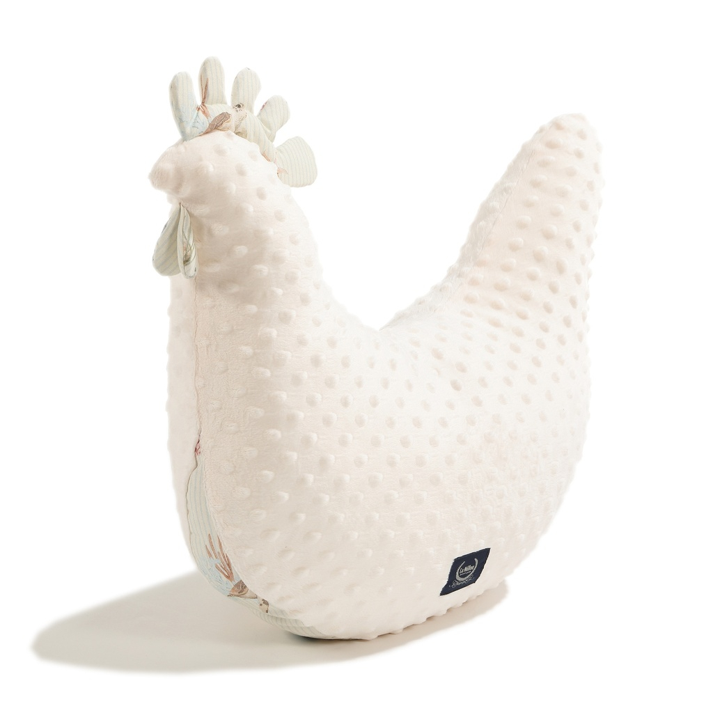 Grandma Dana's Hen Pillow Minky SEAWORLD by Magdalena Lamparska
