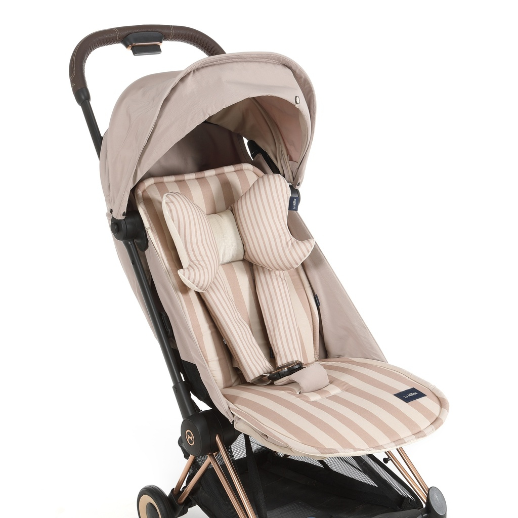 Zestaw spacerowy STRIPES BEIGE