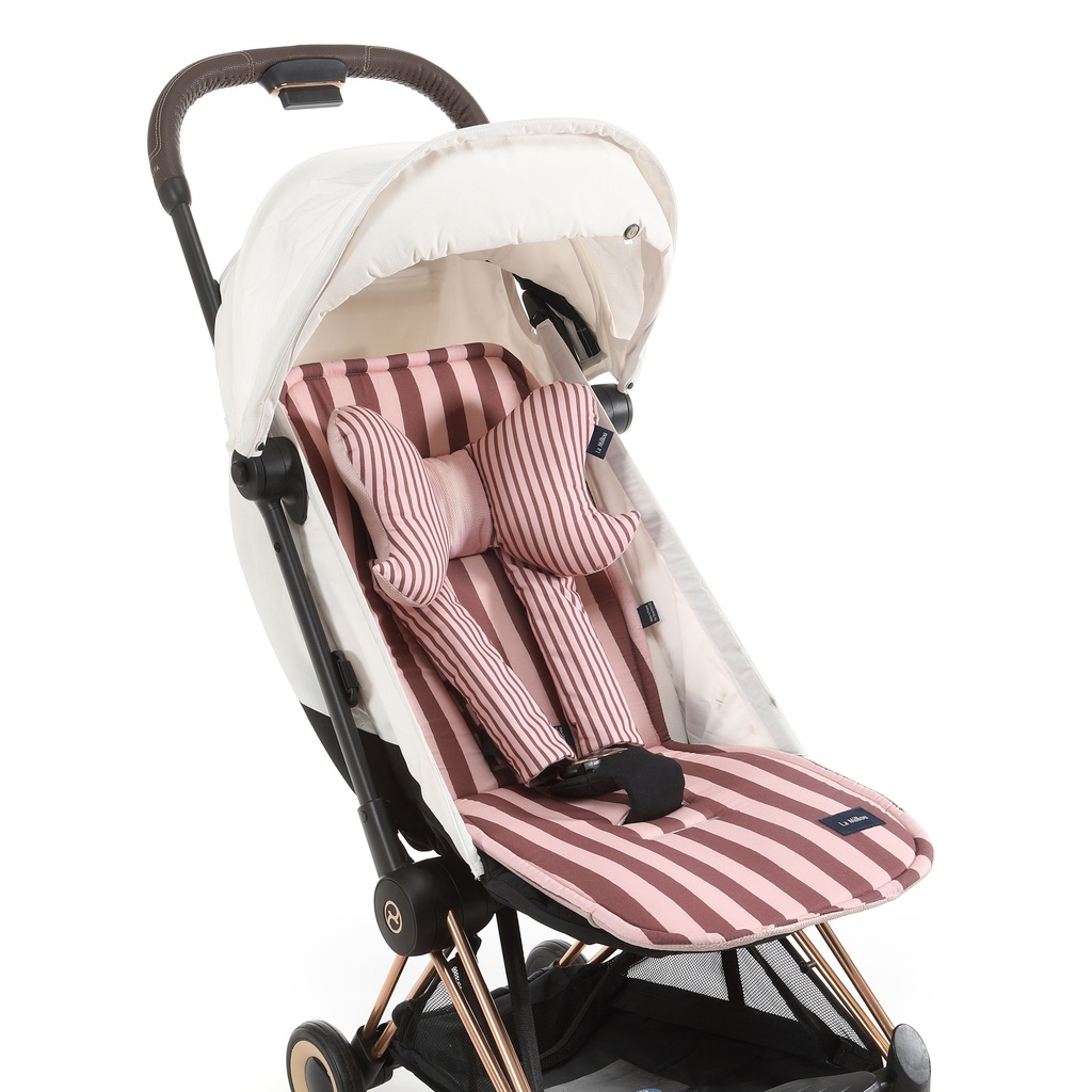 Stroller Set STRIPES PINK