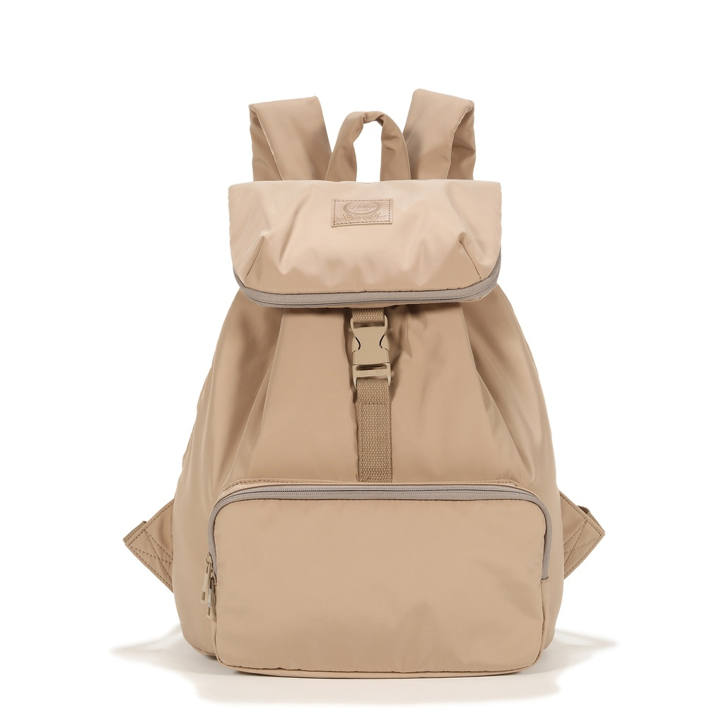 Puffer Backpack BEIGE
