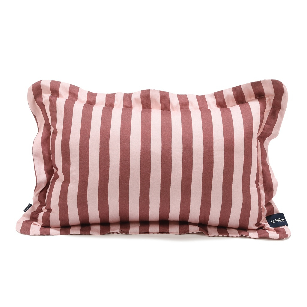 Sleeping Pillow Bamboo STRIPES PINK