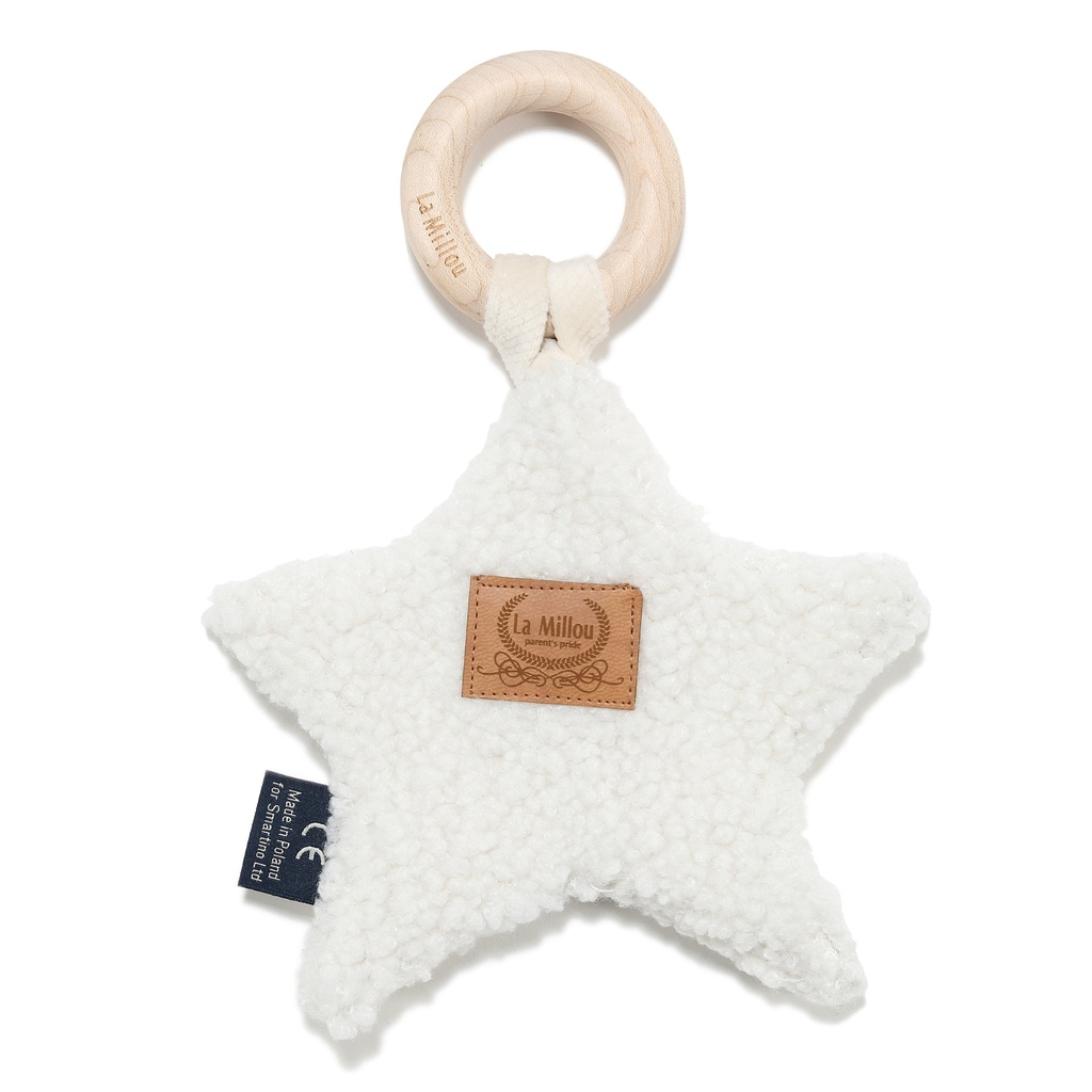 Gryzak Star Teddy Bear CREAM