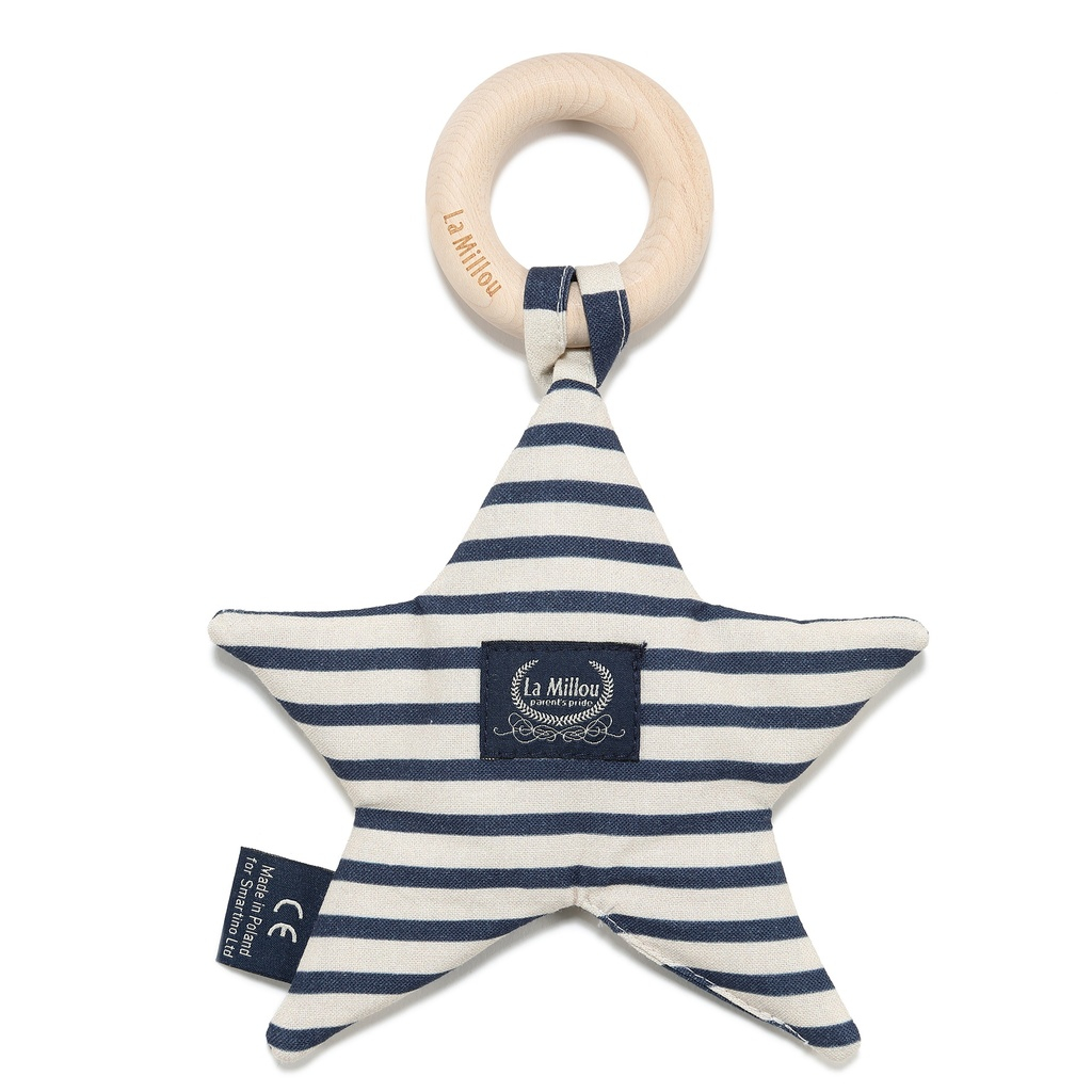 Gryzak Star Bawełna STRIPES NAVY