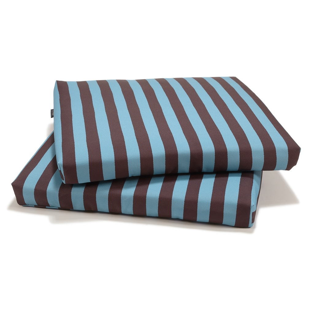 Ensemble de coussins d’assise pour extérieur STRIPES BLUE