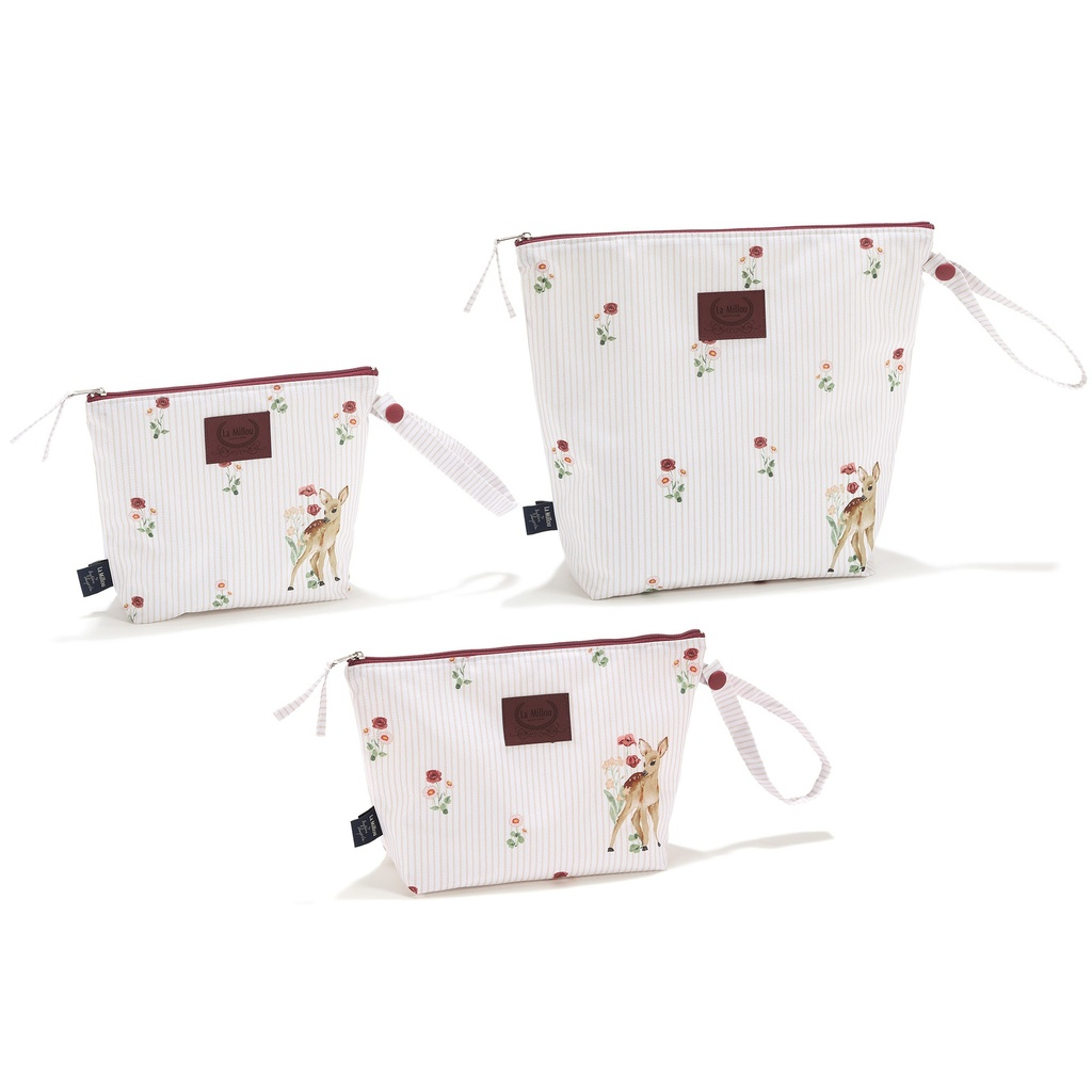 Cosmetic Bag Set BAMBILAND by Magdalena Lamparska