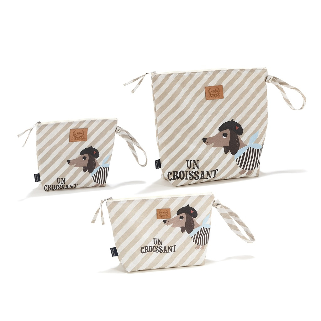 Cosmetic Bag Set PIERRE THE DOG