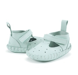 Baby Shoes Moccasins Light TURQUOISE DUST