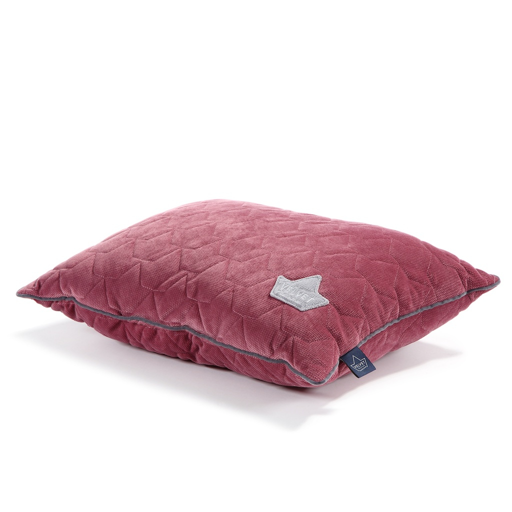 Pillow Big Pillow Velvet MULBERRY