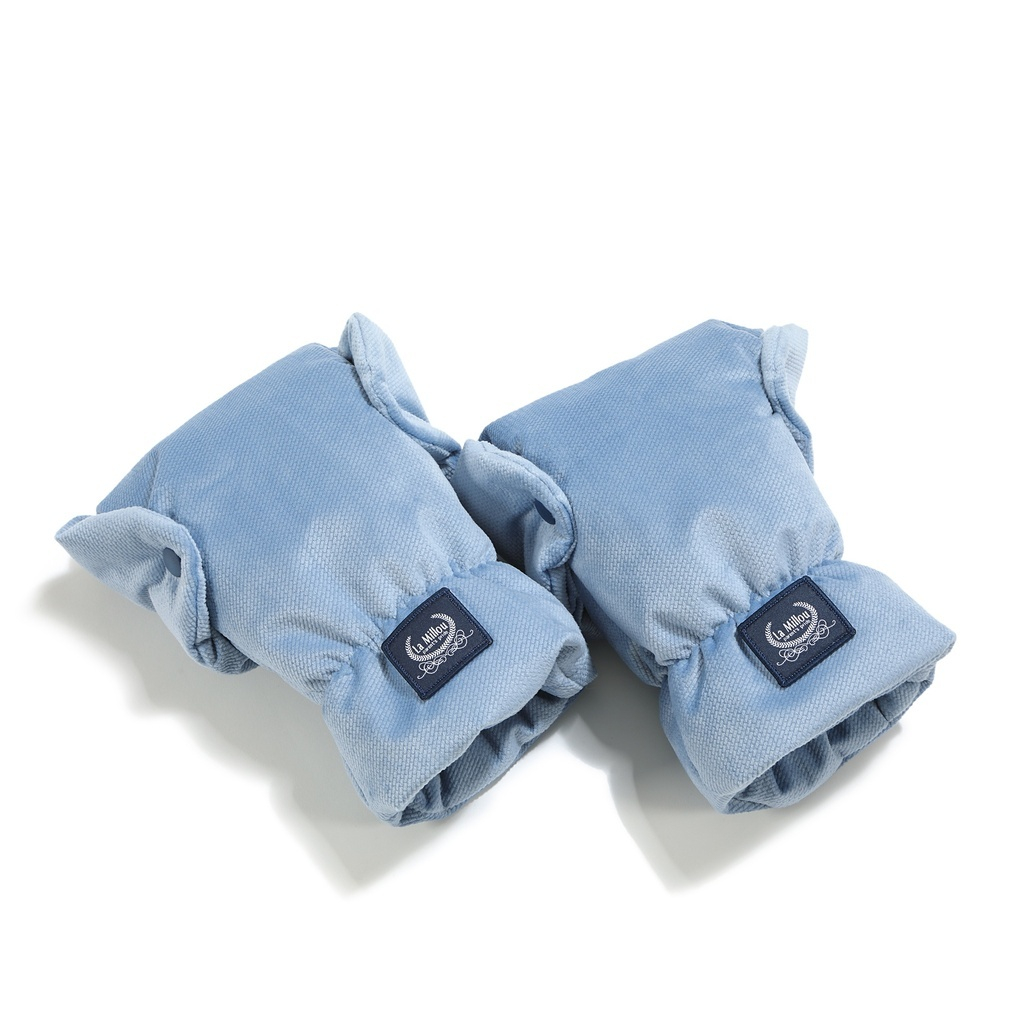 Stroller Gloves Velvet WIND BLUE