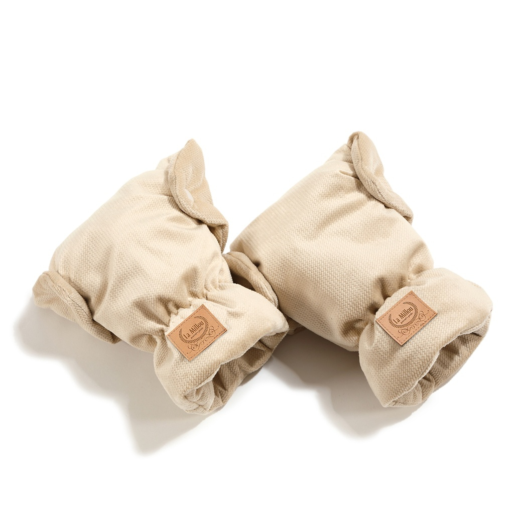 Stroller Gloves Velvet SAND