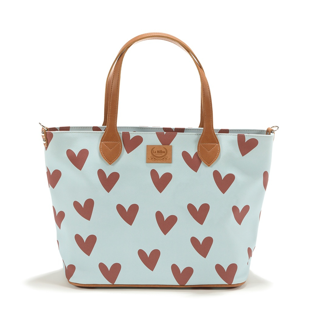 Mum's Bag Feeria HEARTBEAT BLUE