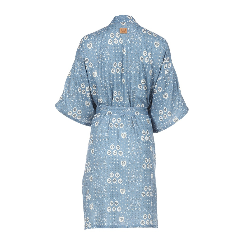 Bamboo Kimono BANDANA DENIM