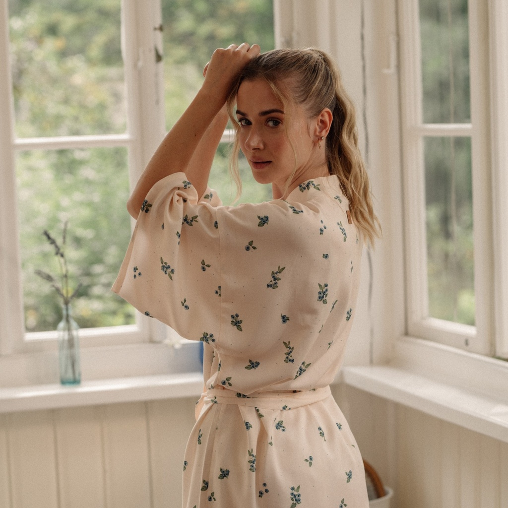 Bamboo Kimono COUNTRY BERRY