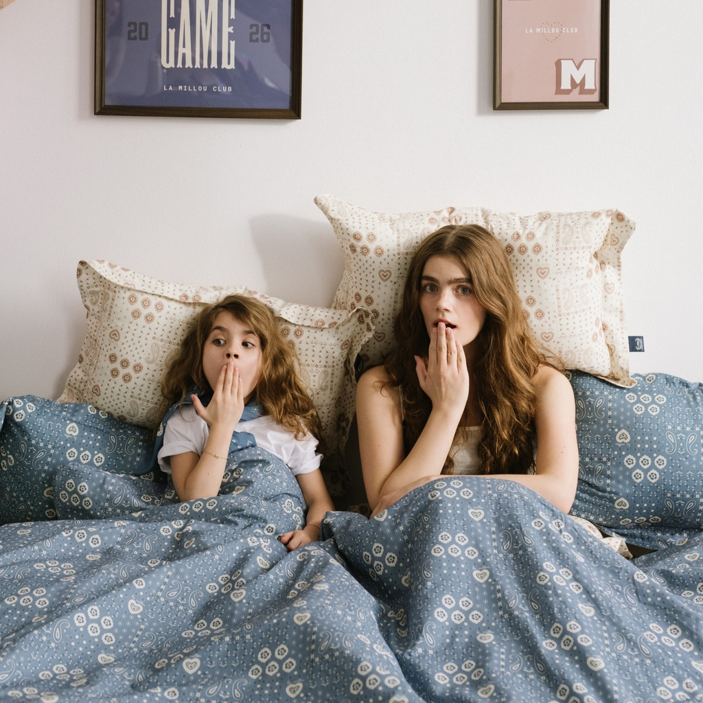 Cotton Duvet BANDANA DENIM