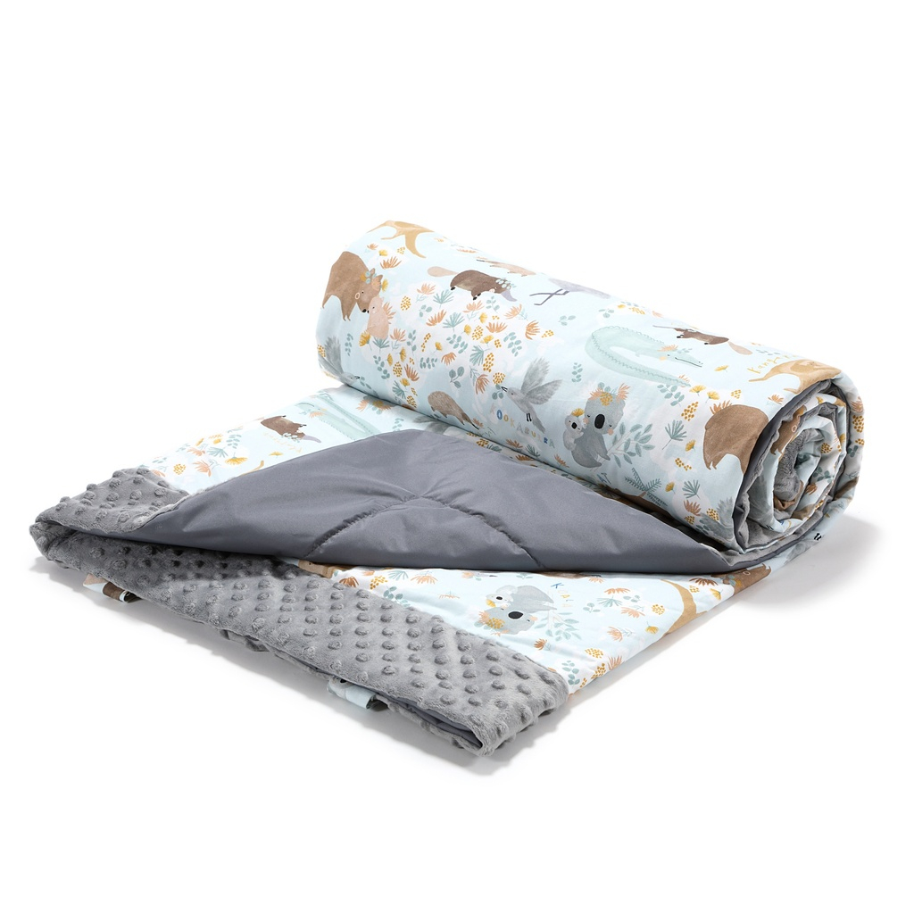 Picnic Quilt DUNDEE AND FRIENDS BLUE