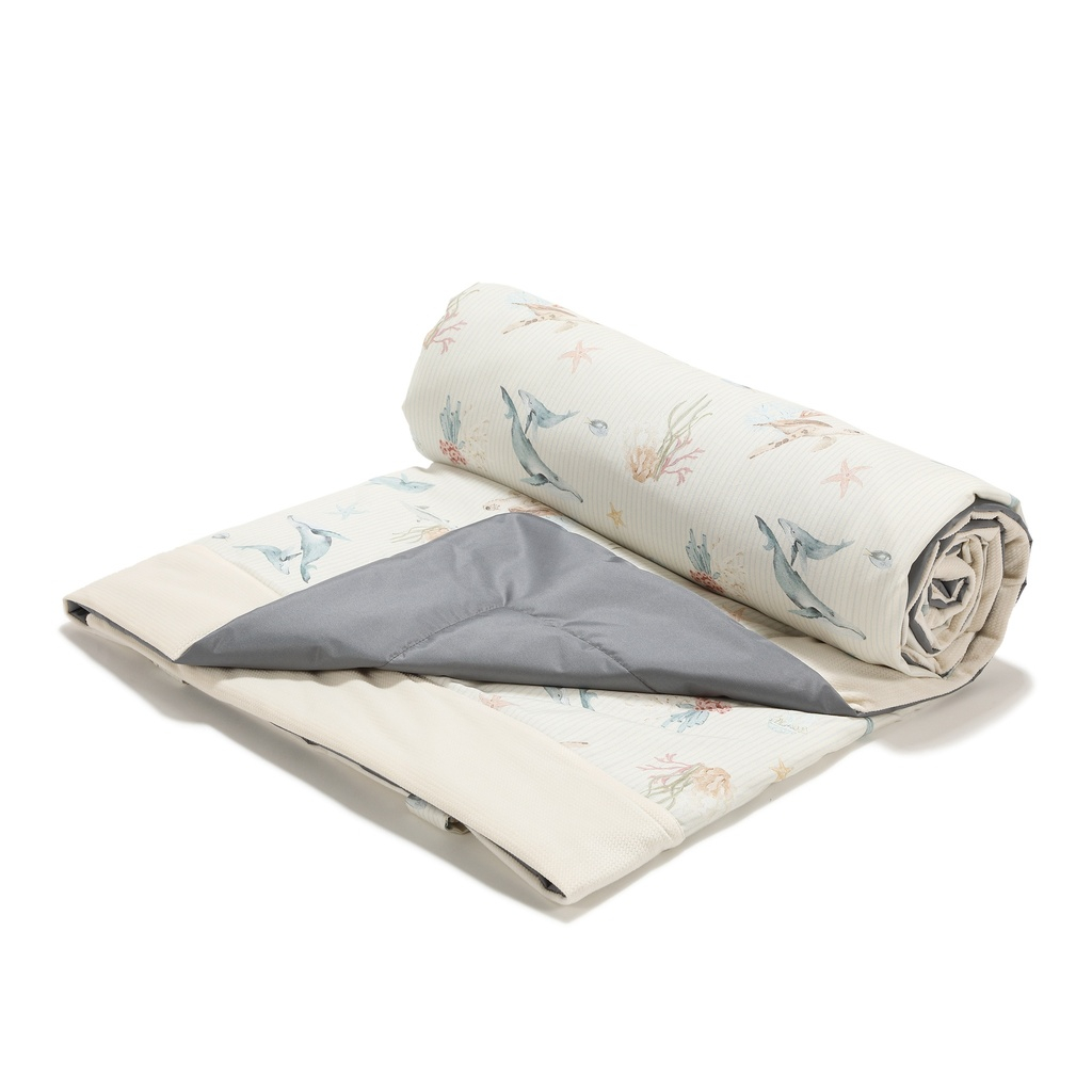 Picnic Quilt SEAWORLD by Magdalena Lamparska