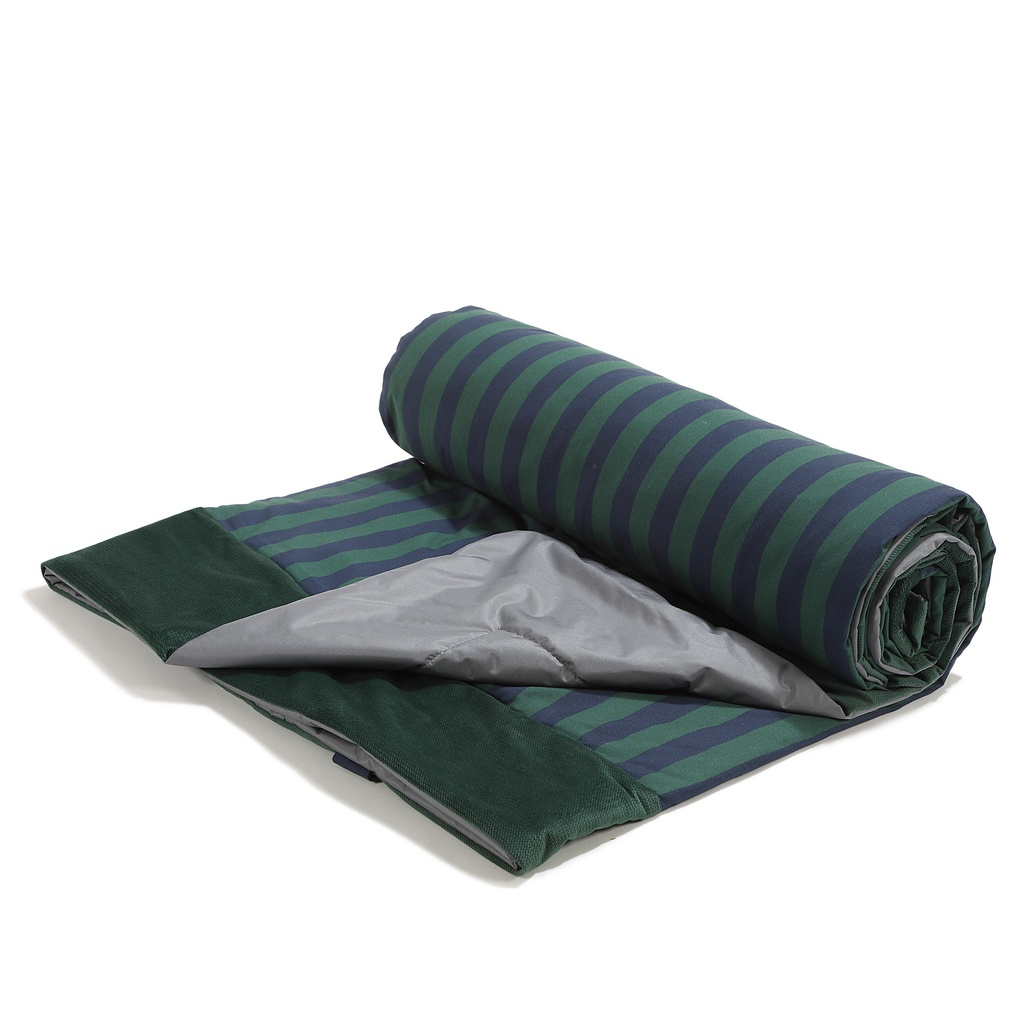 Koc Piknikowy STRIPES GREEN