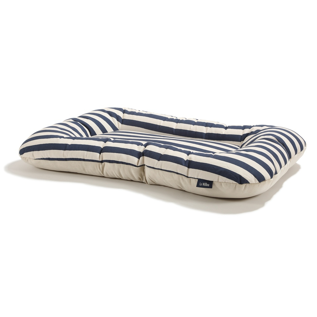 Baby Nest Cotton Velvet STRIPES NAVY