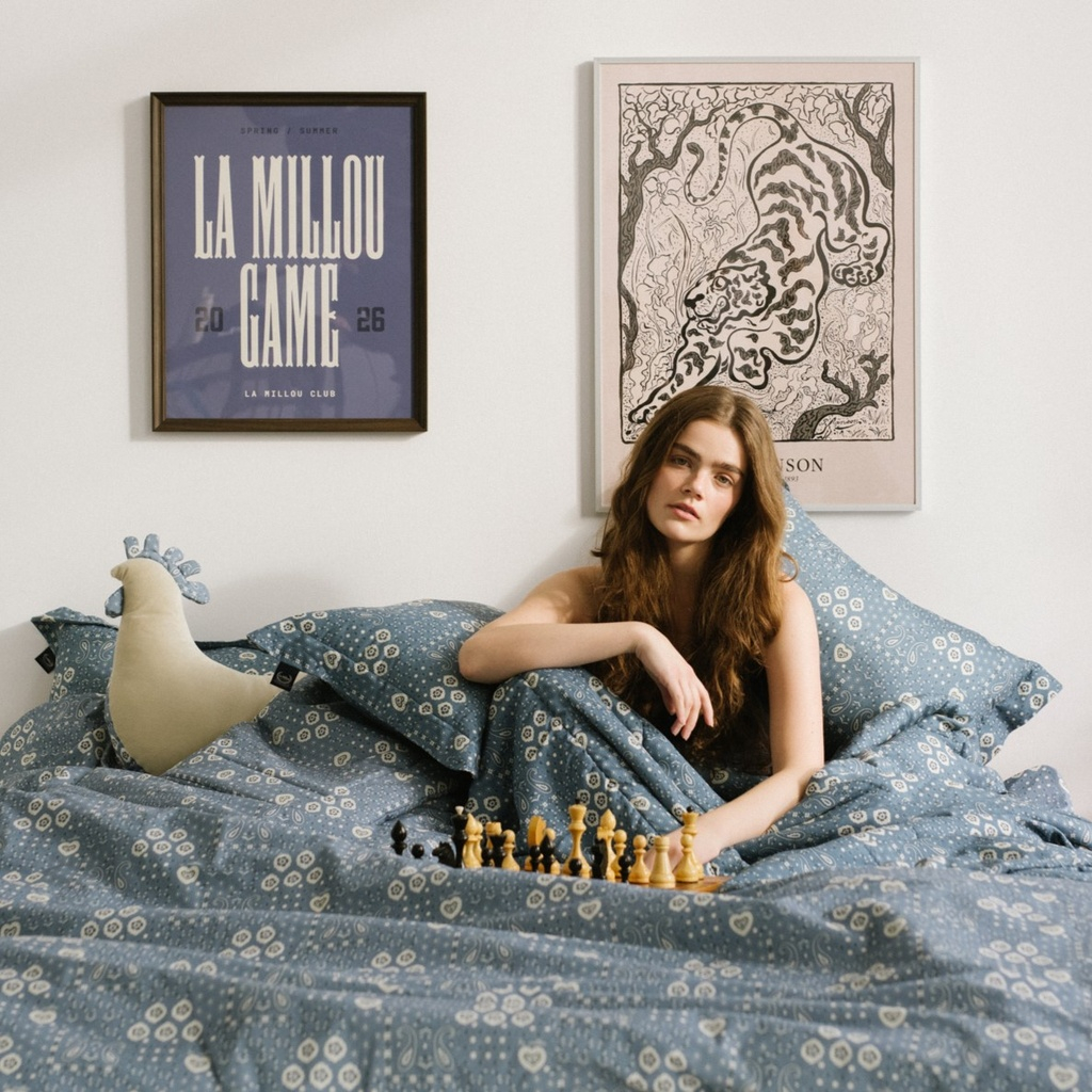 Cotton Bedding Set BANDANA DENIM