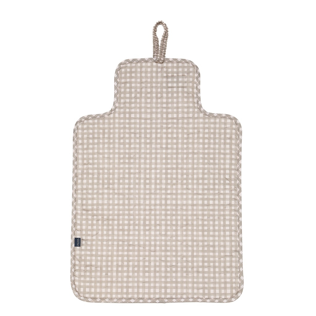 Wickelunterlage Nylon BEIGE VICHY