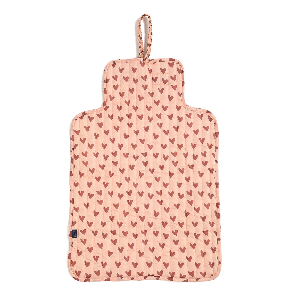 Wickelunterlage Nylon HEARTBEAT PINK