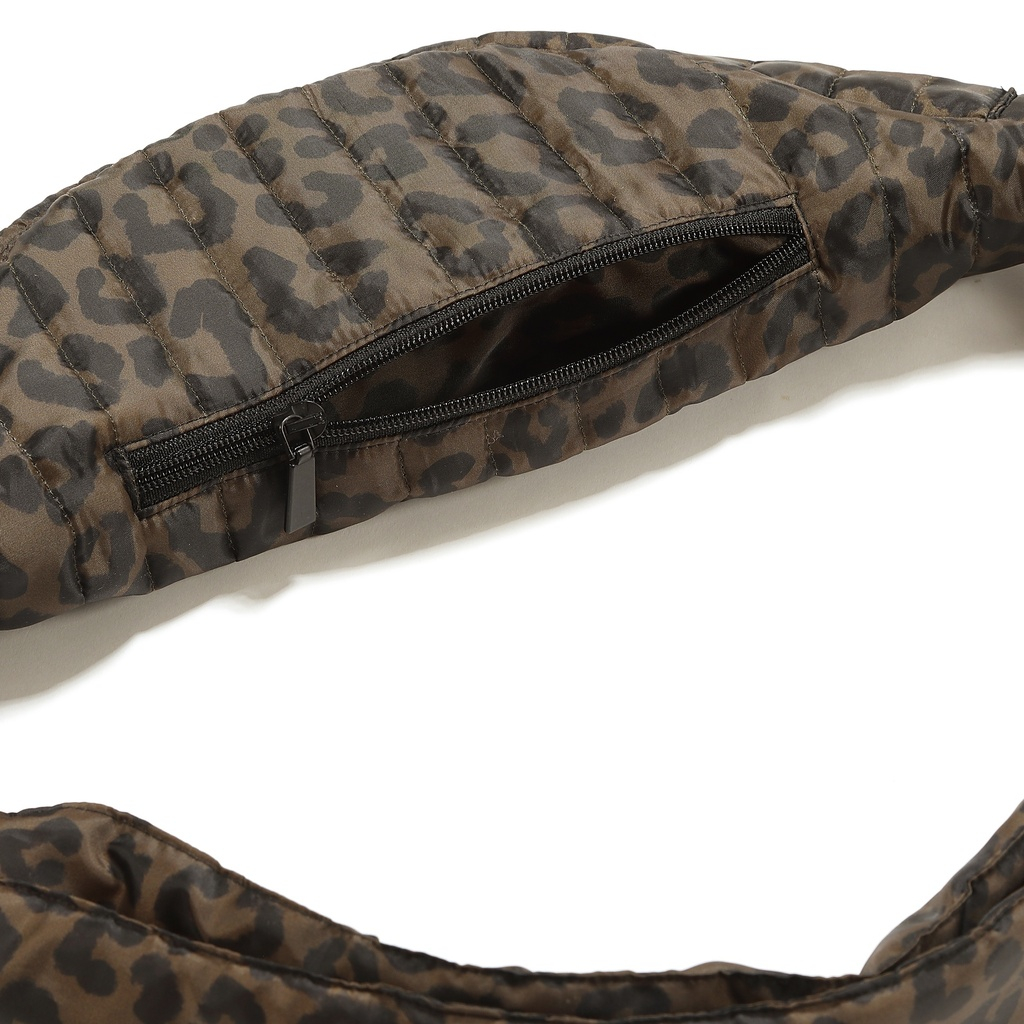 Sac banane Nylon LEOPARD CHOCO par Magdalena Lamparska