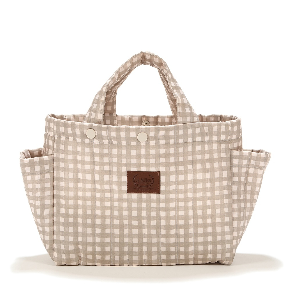 Kinderwagen-Organizer Nylon BEIGE VICHY