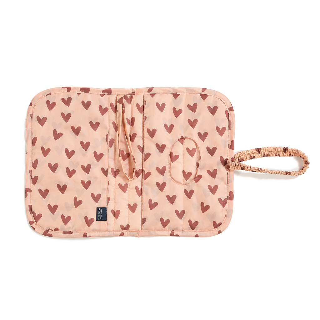 Organizer etui na pieluchy Ortalion HEARTBEAT PINK