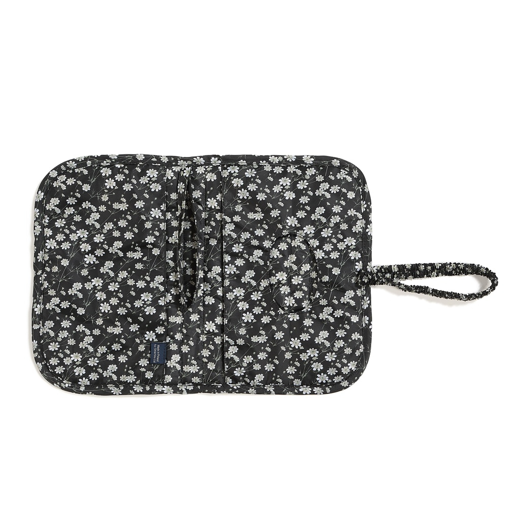 Diaper case travel organizer Nylon PRETTY BLACK