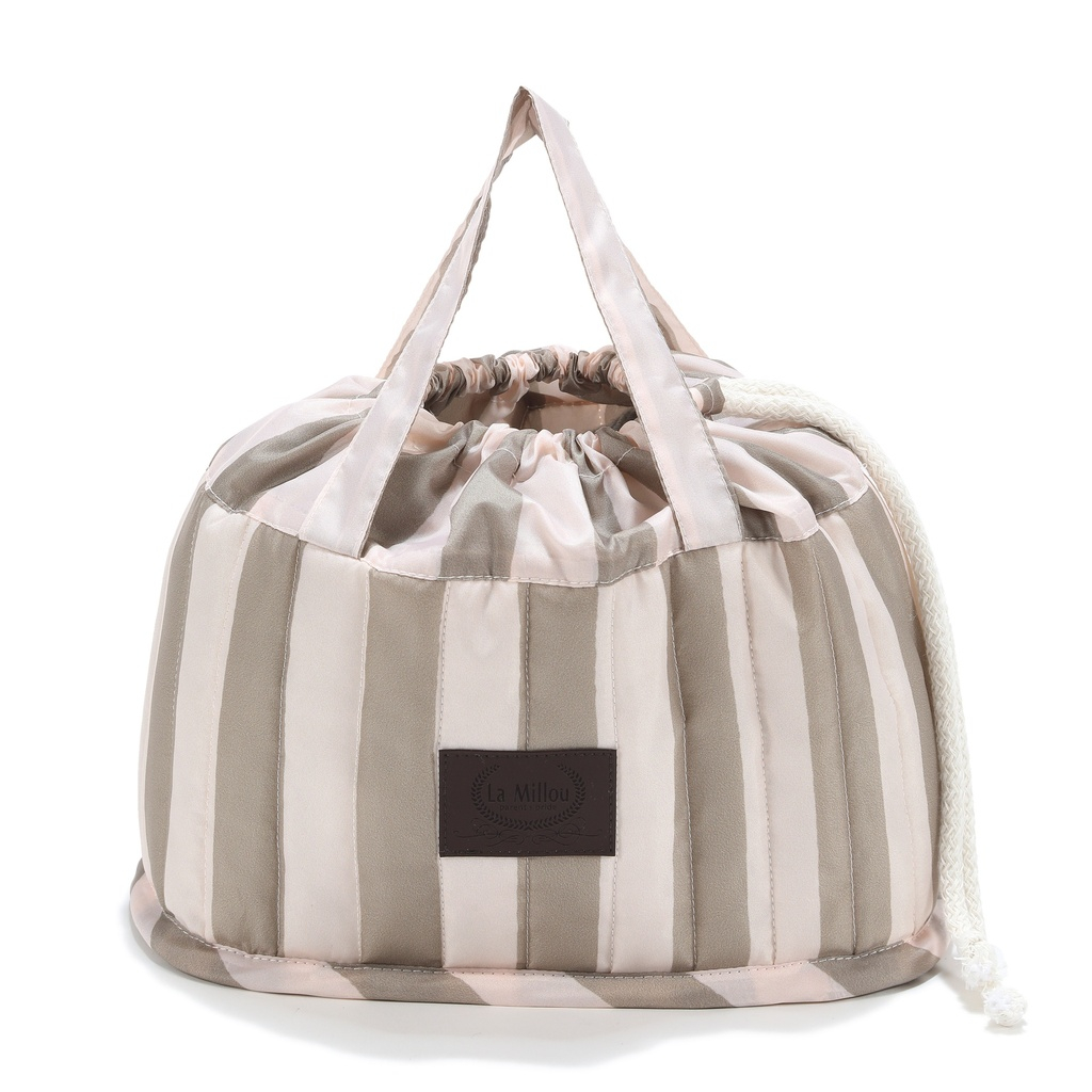 Diaper Organizer Nylon STRIPES BEIGE