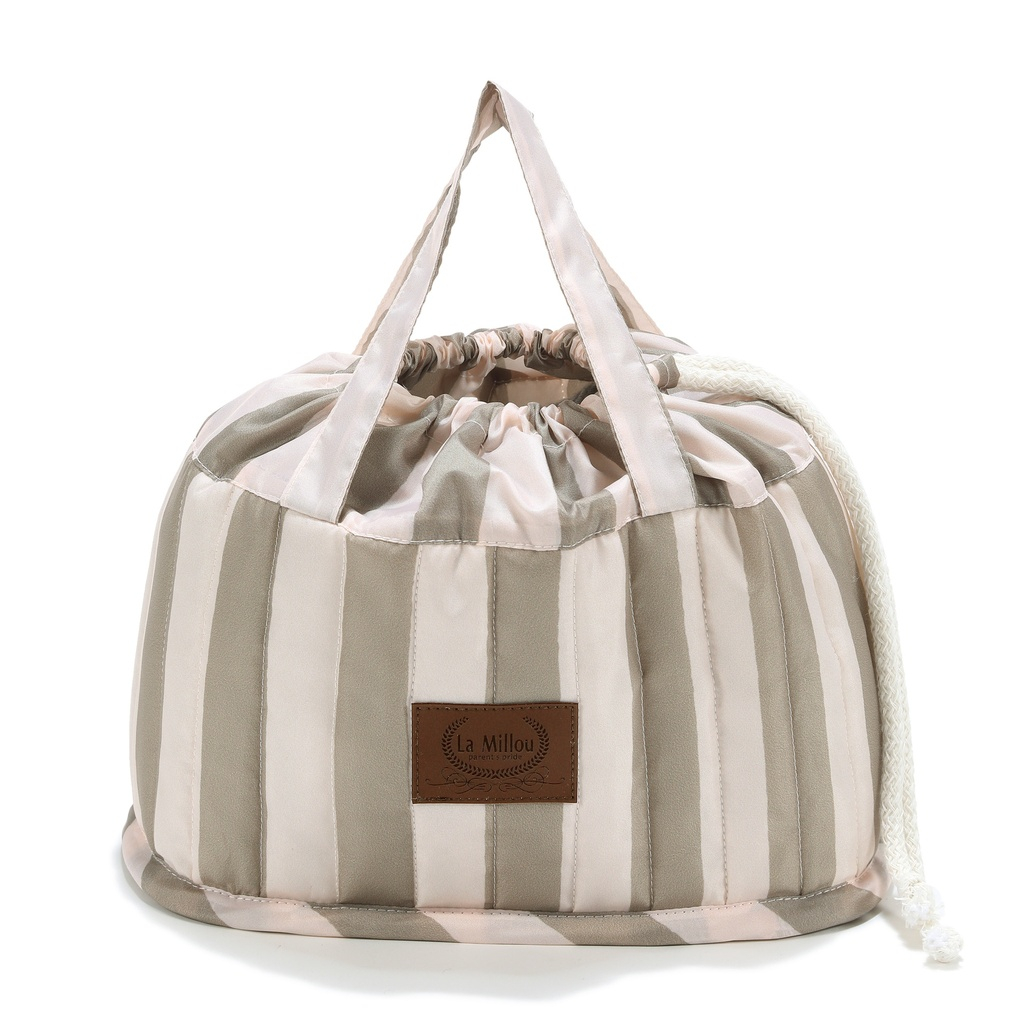 Organizer na pieluchy Ortalion STRIPES BEIGE
