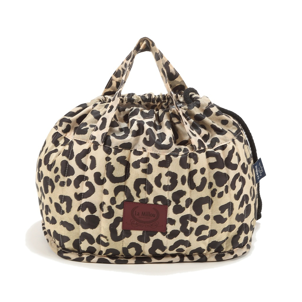 Organizador de pañales Nailon LEOPARD CREAM by Magdalena Lamparska