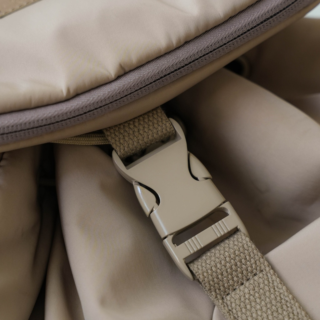 Puffer Backpack BEIGE